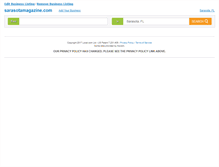 Tablet Screenshot of directory.sarasotamagazine.com